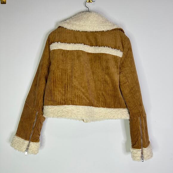 Urban Outfitters BDG Salem Corduroy Fleece Jacket Size Medium - Picture 7 of 10